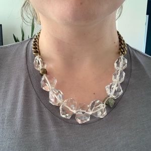 Silpada bronze & crystal beaded necklace